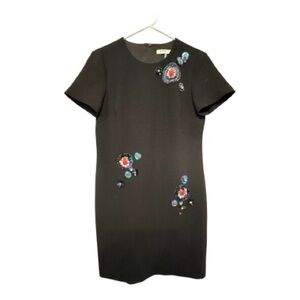 Trina Turk Black Embellished Sheath Mini Dress -Size 4